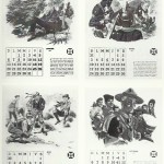 « La Vie de Baden-Powell », calendrier des scouts belges de 1957.