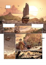 Mise en couleurs de la 1ère planche du tome 2 (Glénat, 2014)