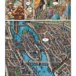 Une vue générale de Paris, à la 11ème planche de "Vingt mois avant" (Delcourt, 2014)