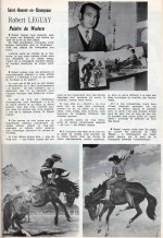 Article sur Bob Leguay dans le trimestriel Le Soleil daté du nouvel an 1969.