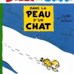 Couverture et deux premières planches de Billy the cat T1 " Dans la peau d'un chat" en 1990