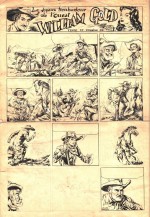 Une autre planche originale de Bob Leguay réalisée à l'époque des éditions de Nice.