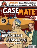 Visuels des magazines Casemate (n°73 d'août 2014) et L'Immanquable (n°45 d'oct. 2014), évoquant l'album ou le prépubliant