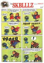 Une page du « Skblllz » dans Tintin.