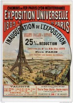 Affiche pour l'Exposition Universelle de 1889