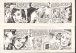 Strips originaux de « Janique Aimée » par Angelo Di Marco.