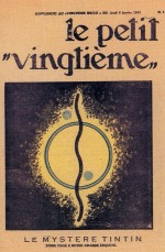 Les trois couvertures dessinées pour Le Petit Vingtième, parus les 5, 12 et 19 janvier 1933