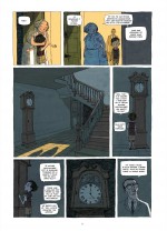 Une bien mystérieuse horloge... (planche 4 ; Soleil 2015)