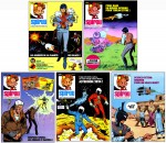 Les couvertures de Spirou dessinées par Michel Pierret.