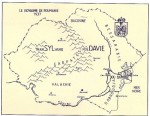 Carte de la Roumanie en 1937.