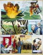 Planche originale de Don Lawrence pour « L’Empire de Trigan ».