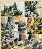 Planche originale de « Trigan Empire ».