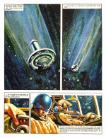 Première page de « The Rise and Fall of the Trigan Empire » dans Ranger, en septembre 1965.