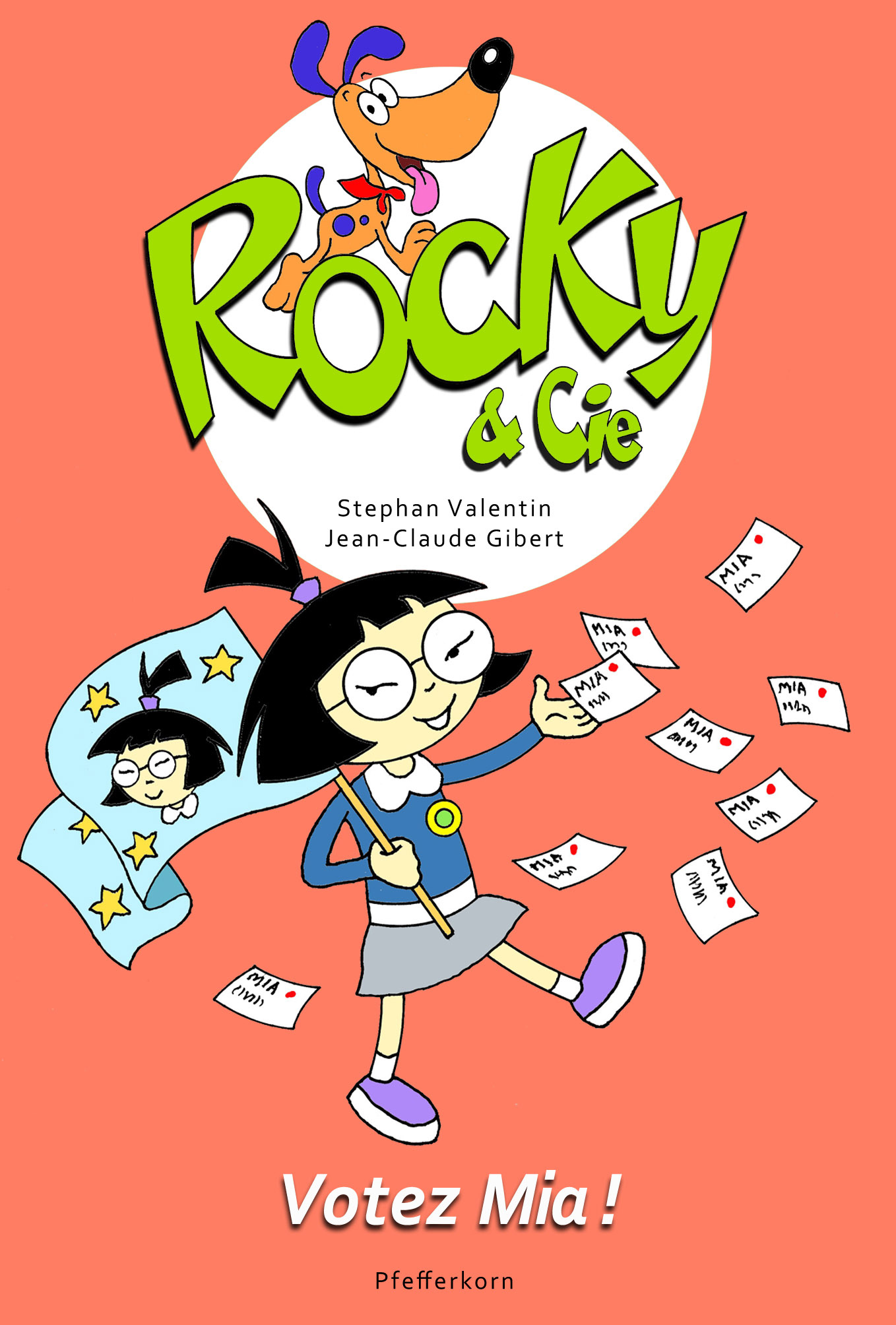 Couverture Rocky & Cie tome 4 Votez Mia