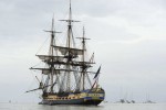 La réplique de l'Hermione.