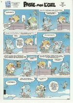 La dernière page de Stuf publiée dans Spirou.