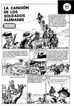 « La Canción de los soldados alemanes », un scénario de Robin Wood  publié dans D’Artagnan Extraordinario nº 250, en 1971.