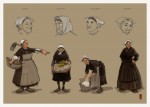 Recherches de caractères et de costumes par S. Morice