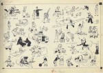 Le fameux dessin qu’Hergé envoie le 5 octobre 1936, réalisé sous la pression de Lesne ; aurait-il pu imaginer le prix atteint 8 décennies plus tard ???