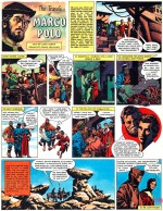 La version originale des « Voyages de Marco Polo » par Frank Bellamy.