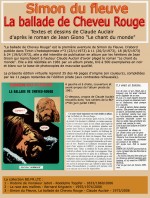 Prospectus publicitaire pour l'édition pirate de « La Ballade de Cheveu Rouge ».