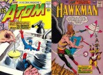 Couvertures de The Atom n° 2 de Kane & Anderson et de Hawkman n° 2.