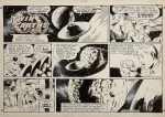 Planche originale de « Twin Earths » par Alden McWilliams, sur scénario d’Oscar Lebeck.