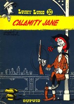 Une sobriété des décors digne du dessin animé, pour Calamity Jane (Dupuis, 1967)