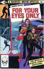 Rien que pour vos yeux : couvertures US et française, et page 2 originale (Marvel Comics, 1981)