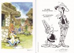 Deux exemples d'ex-libris : hommages à Uderzo par Meynet et Achdé