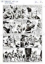 Une autre planche originale de « Rintintin » par R. Marcello.