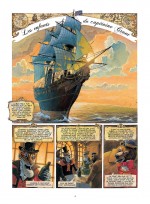 Les débuts d'une aventure graphique : deuxième planche du tome 1 (Delcourt 2009)