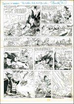 Planche originale de « Donjons et Dragons ».