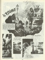 « Le Testament » dans le n° 29 de Fantastik, en 1985.