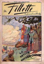 Couverture de Calvo au n°1617 de Fillette, en mars 1939.