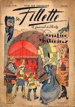 Couverture de Jobbé Duval au n°1639 de Fillette, en août 1939.