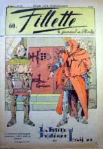 Couverture de Jobbé Duval au n°1673 de Fillette, en avril 1940.