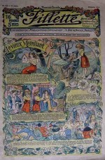 « Le Vieux Mendiant » par Dam, dans le n° 118 de Fillette, en &912.
