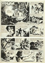 Une planche originale de « Pour la horde ».