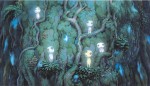 Les "êtres des bois" dans le film Princesse Mononoke (Studio Ghibli, 1997)