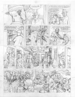 Crayonné pour la planche 8
