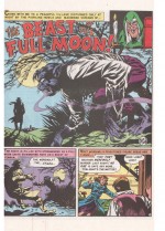 « The Beast of the Full Moon » : la première histoire de Jack Davis pour E.C. dans The Vault of Horror n°17.