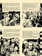 « Screenplay for a Murder » : un picto-roman de Al Feldstein & Jack Davis, page 2, paru dans Crime Illustrated n° 2.