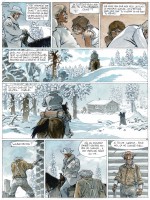 Extrait inédit de " Duke t.1 : La Boue et le Sang " (planche 48 par Yves H. et Hermann ; Le Lombard - 2017)