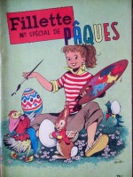 Fillette paques1955