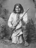 Geronimo par George Ben Wittick (1845 - 1903) en 1887