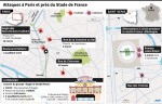 Infographie AFP des attentats du 13 novembre : le bilan humain n'était malheureusement pas définitif.