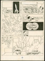 planche 59 d'« On a marché sur la lune » sur le site danielmaghen.com.