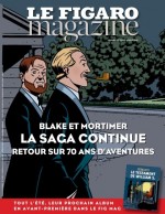 Couverture-annonce pour le  lancement de la prépublication dans le Figaro Magazine du 8 juillet 2016