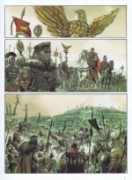 Le souci du détail : planche 1 pour Les Aigles de Rome T1 (2007)